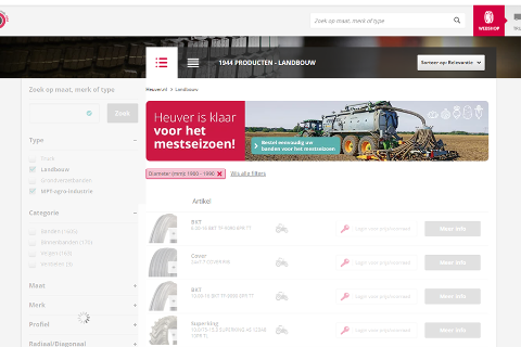 De geheel vernieuwde webshop gaat live