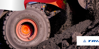 Heuver Tyres se convierte en distribuidor oficial de neumáticos Triangle para excavadoras en Francia